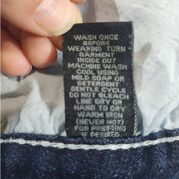 Premier 5/6S (30x27.5) Skinny Boho Luxe Denim Western Bling Cowgirl Mid-Rise - Picture 9 of 9